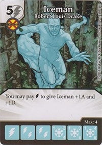 Iceman - Robert Louis Drake (8) - Dice Masters Single