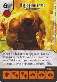 Juggernaut - Archvillain (12) - Dice Masters Single