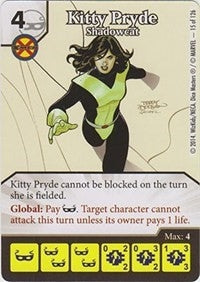 Kitty Pryde - Shadowcat (15) - Dice Masters Single