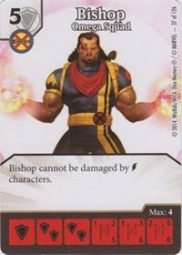 Bishop - Omega Squad (37) - Dice Masters Single