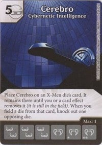 Cerebro - Cybernetic Intelligence (62) - Dice Masters Single