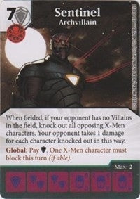 Sentinel - Archvillain (87) - Dice Masters Single