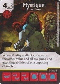 Mystique - Alias: You (107) - Dice Masters Single