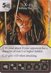 X-23 - Killing Machine (121) - Dice Masters Single