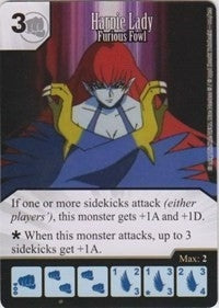 Harpie Lady - Furious Fowl (4) - Dice Masters Single