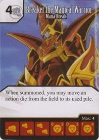 Breaker the Magical Warrior - Mana Break (13) - Dice Masters Single