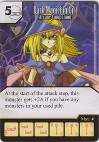 Dark Magician Girl - Arcane Companion (18) - Dice Masters Single