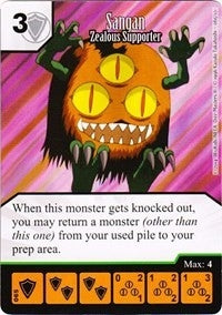 Sangan - Zealous Supporter (65) - Dice Masters Single