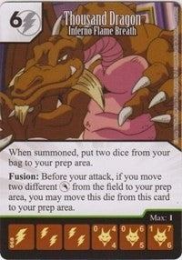 Thousand Dragon - Inferno Flame Breath (68) - Dice Masters Single
