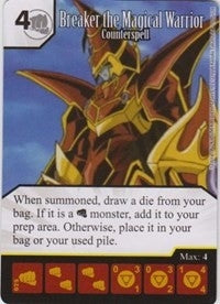 Breaker the Magical Warrior - Counterspell (75) - Dice Masters Single