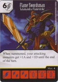 Flame Swordsman - Salamandra Flamestrike (82) - Dice Masters Single