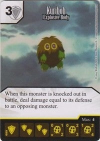 Kuriboh - Explosive Body (89) - Dice Masters Single