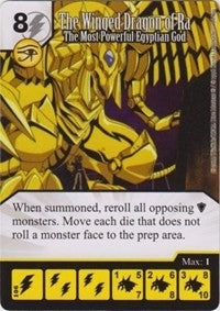 The Winged Dragon of Ra - The Most Powerful Egyptian God (106) - Dice Masters Single