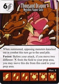 Thousand Dragon - Noxious Vapor Gust (109) - Dice Masters Single