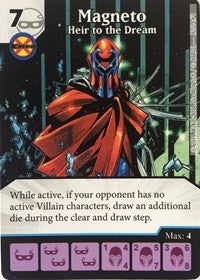 Magneto - Heir to the Dream (1) - Dice Masters Single