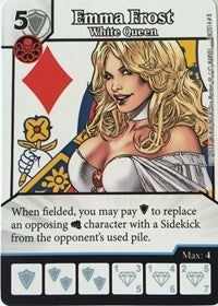 Emma Frost - White Queen (8) - Dice Masters Single
