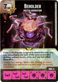 Beholder - Master Aberration (3) - Dice Masters Single