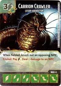 Carrion Crawler - Lesser Aberration (27) - Dice Masters Single