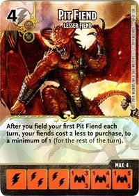 Pit Fiend - Lesser Fiend (48) - Dice Masters Single