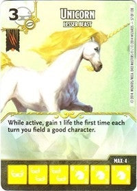 Unicorn - Lesser Beast (57) - Dice Masters Single