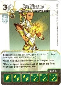 Elf Wizard - Greater Order of the Gauntlet (70) - Dice Masters Single