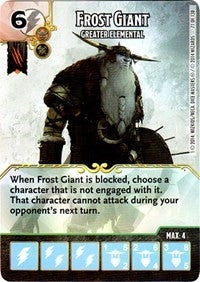 Frost Giant - Greater Elemental (71) - Dice Masters Single
