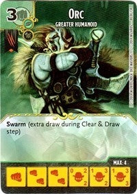 Orc - Greater Humanoid (80) - Dice Masters Single
