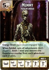 Mummy - Paragon Undead (110) - Dice Masters Single