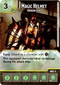 Magic Helmet - Paragon Gear (121) - Dice Masters Single