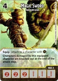 Magic Sword - Paragon Gear (122) - Dice Masters Single