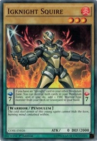 Igknight Squire (26) (CORE) - YuGiOh Single