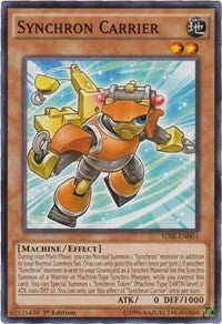 Synchron Carrier (3) (SDSE) - YuGiOh Single