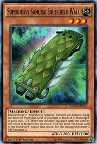 Superheavy Samurai Soulshield Wall (15135) (MP15) - YuGiOh Single