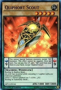 Qliphort Scout (15144) (MP15) - YuGiOh Single