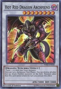 Hot Red Dragon Archfiend (40) (HSRD) - YuGiOh Single