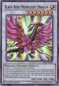 Black Rose Moonlight Dragon (44) (HSRD) - YuGiOh Single