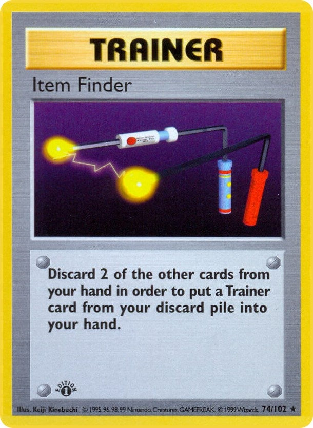 Image for Item Finder (074/102) (Base Set (Shadowless)) - Pokemon