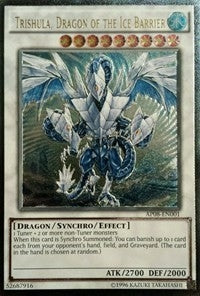 Trishula Dragon of the Ice Barrier (UTR) (8001) (AP08) - YuGiOh Single