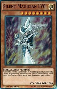 Silent Magician LV8 (4) (YGLD) - YuGiOh Single