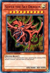 Slifer the Sky Dragon (1) (YGLD) - YuGiOh Single
