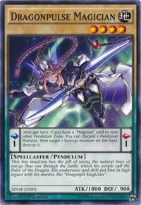 Dragonpulse Magician (1) (SDMP) - YuGiOh Single