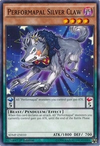 Performapal Silver Claw (10) (SDMP) - YuGiOh Single