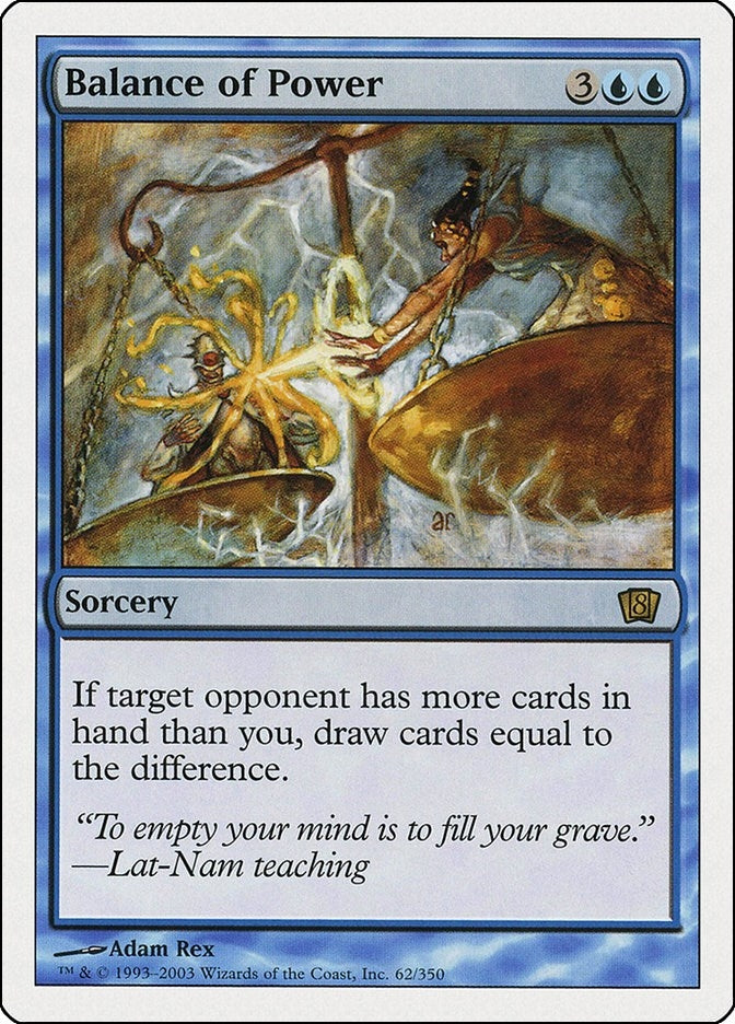 Image for Balance of Power (62) (8th Edition) - Magic: The Gathering