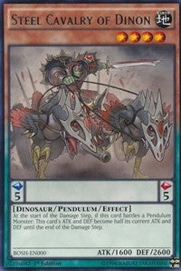 Steel Cavalry of Dinon (0) (BOSH) - YuGiOh Single