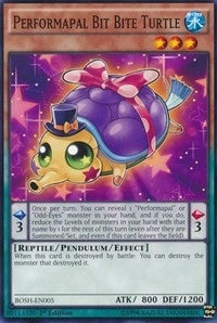 Performapal Bit Bite Turtle (5) (BOSH) - YuGiOh Single