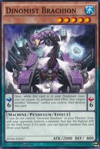Dinomist Brachion (27) (BOSH) - YuGiOh Single