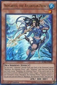 Neptabyss the Atlantean Prince (92) (BOSH) - YuGiOh Single