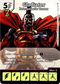 Gladiator - Intergalactic Terror (Full Art) (145) - Dice Masters Single