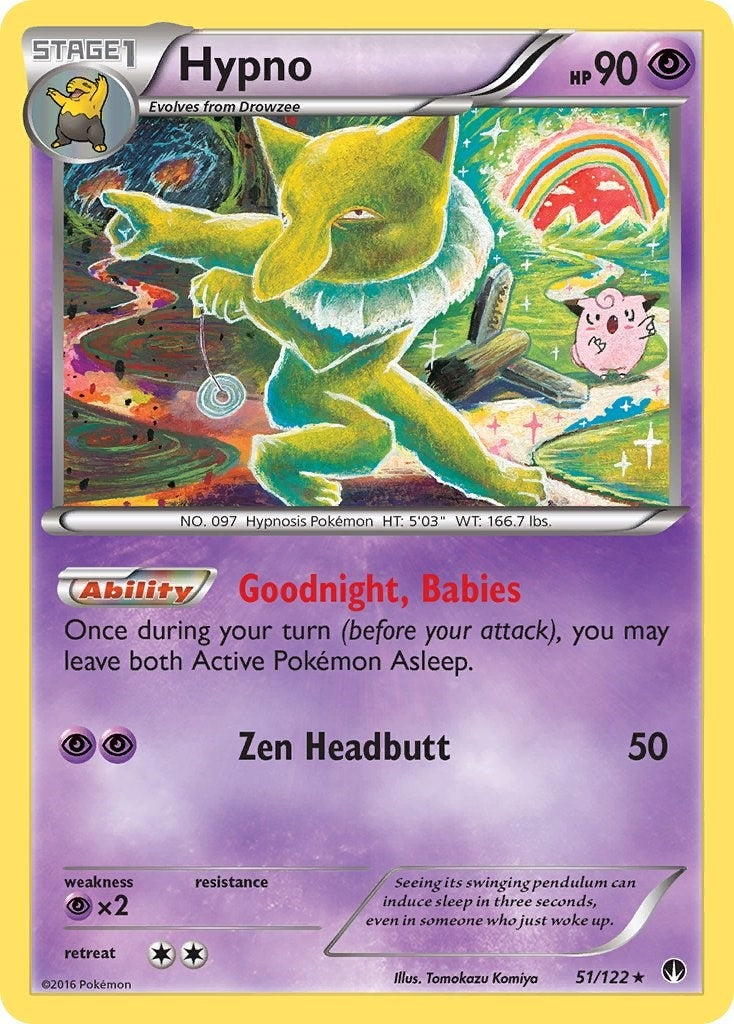 Image for Hypno (51/122) (XY - BREAKpoint) - Pokemon