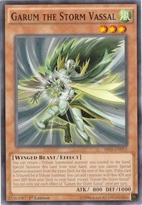 Garum the Storm Vassal (1015) (SR01) - YuGiOh Single